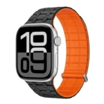 Kalebol Magnetic Silicone Watch Strap, For Apple Watch 46mm / 49mm / 45mm / 44mm, For Apple Watch 42mm / 41mm / 40mm / 38mm