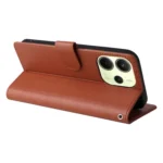 3-Card Slots Multifunctional Leather Phone Case, For Redmi Note 14 4G 164.84mm, For Redmi Note 14 Pro 5G / 14 Pro+, For Redmi Note 14 5G / Poco M7 Pro 5G, For Redmi Note 14 Pro 4G Global - Image 5