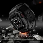 VIETAO Carbon Fiber Silicone Strap, For Apple Watch 46mm / 45mm / 44mm / 42mm, For Apple Watch 42mm / 41mm / 40mm / 38mm - Image 9