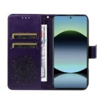 Embossed Sunflower Pattern Flip Leather Phone Case, For Xiaomi Poco M6 Pro 4G Global, For Xiaomi 15 Ultra 5G Global - Image 4