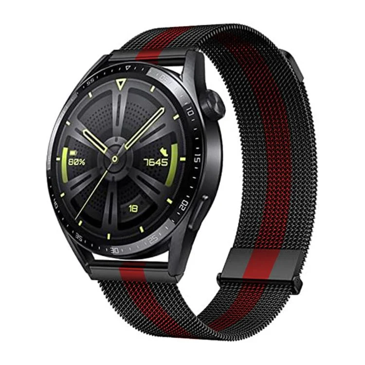 Kalebol 20mm Universal Loop Double Magnetic Buckle Milanese Strap