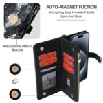 Crossbody Handle Snake Texture Leather Phone Case, For Xiaomi Civi 5 Pro 5G, For Xiaomi 15 Ultra, For Xiaomi 14T Pro 5G, For Xiaomi 14T 5G - Image 3