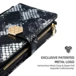 Crossbody Handle Snake Texture Leather Phone Case, For Xiaomi Civi 5 Pro 5G, For Xiaomi 15 Ultra, For Xiaomi 14T Pro 5G, For Xiaomi 14T 5G - Image 4