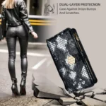 Crossbody Handle Snake Texture Leather Phone Case, For Xiaomi Civi 5 Pro 5G, For Xiaomi 15 Ultra, For Xiaomi 14T Pro 5G, For Xiaomi 14T 5G - Image 6