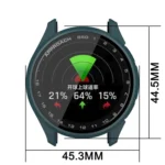 Tempered Film Integrated PC Watch Protective Case - Image 3