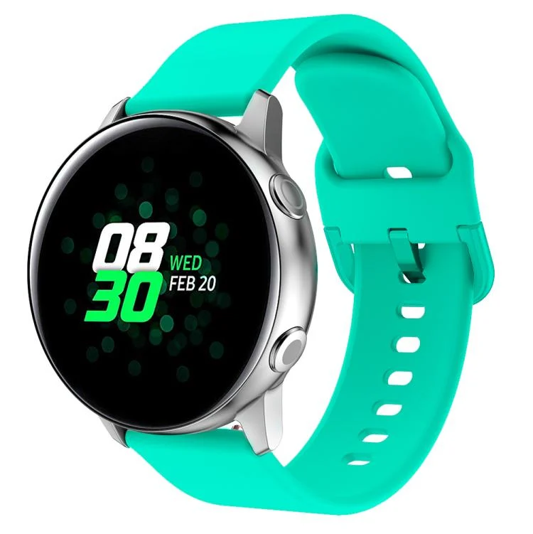 Kalebol 20mm Universal Flat Head Buckle Silicone Watch Band
