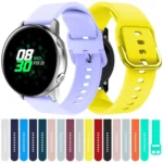 Kalebol 20mm Universal Flat Head Buckle Silicone Watch Band - Image 3