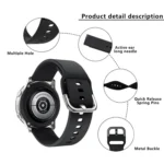 Kalebol 22mm Universal Flat Head Buckle Silicone Watch Band - Image 2