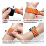 Kalebol Aline Nylon Loop Watch Band, For Apple Watch 42mm / 41mm / 40mm / 38mm - Image 2