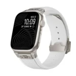 Kalebol High Elasticity L-shaped Nail Silicone Strap, For Apple Watch 46mm / 49mm / 45mm / 44mm, For Apple Watch 42mm / 41mm / 40mm / 38mm