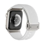 Kalebol High Elasticity L-shaped Nail Silicone Strap, For Apple Watch 46mm / 49mm / 45mm / 44mm, For Apple Watch 42mm / 41mm / 40mm / 38mm - Image 8