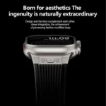 Kalebol High Elasticity L-shaped Nail Silicone Strap, For Apple Watch 46mm / 49mm / 45mm / 44mm, For Apple Watch 42mm / 41mm / 40mm / 38mm - Image 4