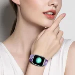 Kalebol Eight Buckle Nylon Braided Watch Band, For Apple Watch 42mm / 41mm / 40mm / 38mm - Image 5