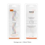 Kalebol Nylon Braided Loop Magnetic Buckle Watch Band - Image 4