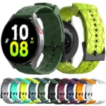 Kalebol Football Pattern Solid Color Silicone Strap - Image 2