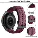 Kalebol Football Pattern Solid Color Silicone Strap - Image 3