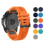 Kalebol Plain Texture Silicone Watch Band - Image 2