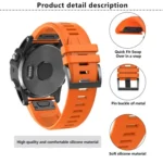 Kalebol Plain Texture Silicone Watch Band - Image 3