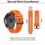 Kalebol Plain Texture Silicone Watch Band - Image 4
