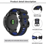 Kalebol Two-color Silicone Watch Band - Image 3