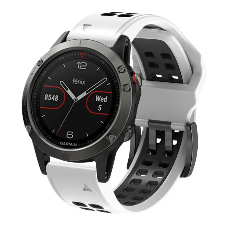 Kalebol Tow Row Holes Silicone Watch Band