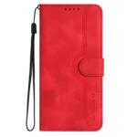 Heart Pattern Skin Feel Leather Phone Case, For Xiaomi 15 Ultra - Image 2