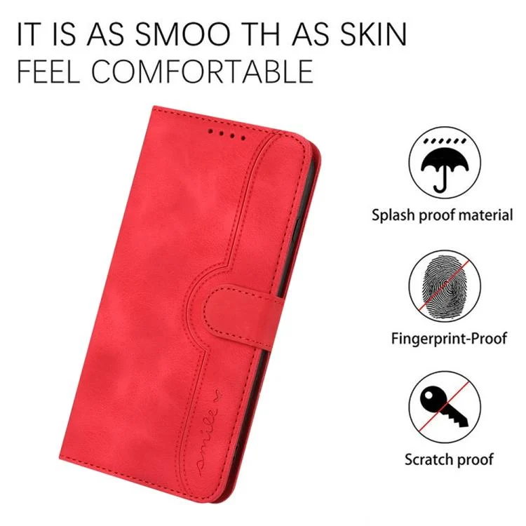 EDA007790001A_4.webp Heart Pattern Skin Feel Leather Phone Case, For Xiaomi 15 Ultra - Image 5