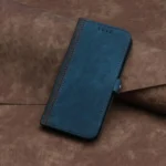 Side Buckle Double Fold Hand Strap Leather Phone Case, For Xiaomi 15 Ultra - Image 2