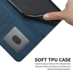 Cubic Skin Feel Flip Leather Phone Case, For Xiaomi 15 Ultra - Image 6