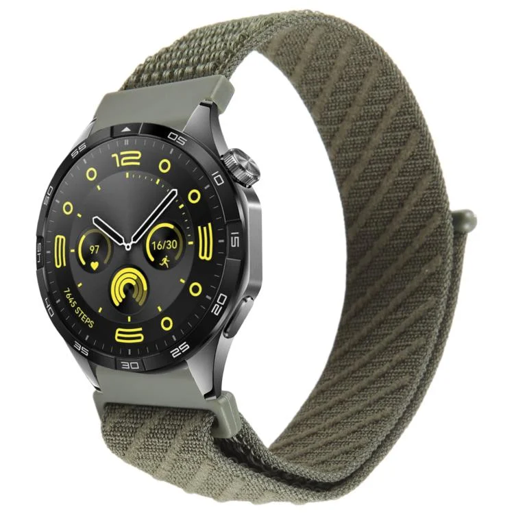 Twill Nylon Loop Hook and Loop Fastener Watch Band