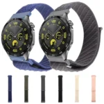 Twill Nylon Loop Hook and Loop Fastener Watch Band - Image 2