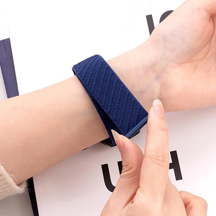 EDA0077926_B4.webp Twill Nylon Loop Hook and Loop Fastener Watch Band - Image 5