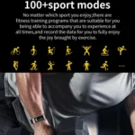 K80 1.57 inch Steel Band IP67 Earphone Detachable Smart Watch, Support Bluetooth Call - Image 8