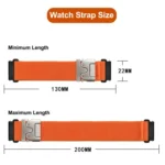 Parachute Buckle Elastic Nylon Watch Band - Image 4