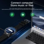 Q10 Dual-mode Bluetooth Headphones Smart Watch,1.52 inch, Support Bluetooth Call / Heart Rate - Image 3