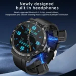 Q10 Dual-mode Bluetooth Headphones Smart Watch,1.52 inch, Support Bluetooth Call / Heart Rate - Image 4