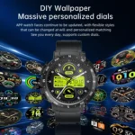 Q10 Dual-mode Bluetooth Headphones Smart Watch,1.52 inch, Support Bluetooth Call / Heart Rate - Image 6