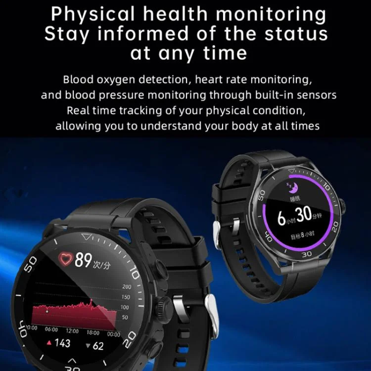 EDA007795201A_6.webp Q11 Dual-mode Bluetooth Headphones Smart Watch,1.58 inch, Support Bluetooth Call / Heart Rate - Image 7