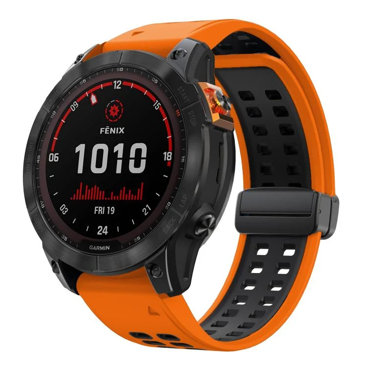 Kalebol Two-color Magnetic Silicone Watch Band