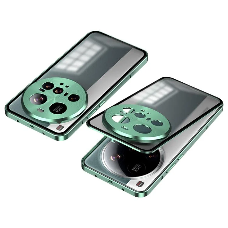 Snap Buckle Single-sided Metal Frame Frosted Phone Case, For Xiaomi 15 Ultra