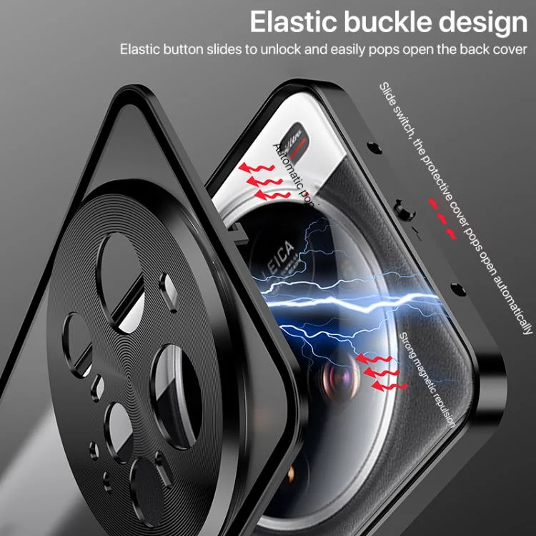 EDA0077969_B3.webp Snap Buckle Single-sided Metal Frame Frosted Phone Case, For Xiaomi 15 Ultra - Image 4