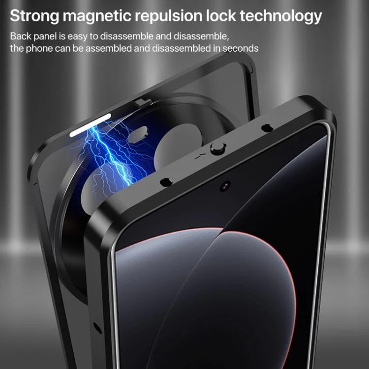 EDA0077969_B5.webp Snap Buckle Single-sided Metal Frame Frosted Phone Case, For Xiaomi 15 Ultra - Image 6