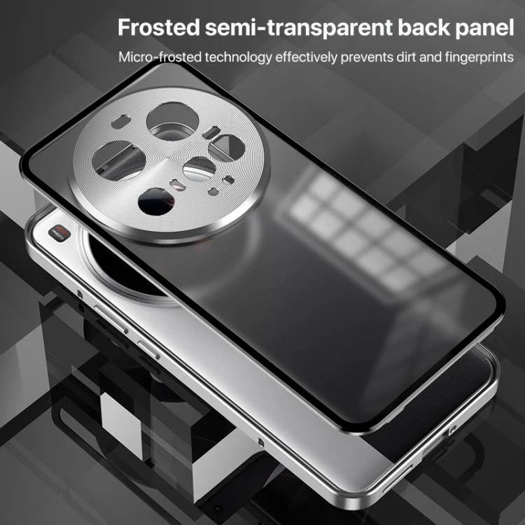 EDA0077969_B6.webp Snap Buckle Single-sided Metal Frame Frosted Phone Case, For Xiaomi 15 Ultra - Image 7