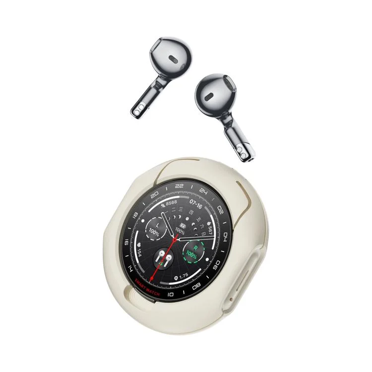 EDA007802801A_2.webp D9 1.46 inch 2 in 1 Bluetooth Earphone Smart Watch, Support Bluetooth Call / NFC / Heart Rate - Image 21