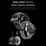 D9 1.46 inch 2 in 1 Bluetooth Earphone Smart Watch, Support Bluetooth Call / NFC / Heart Rate - Image 2