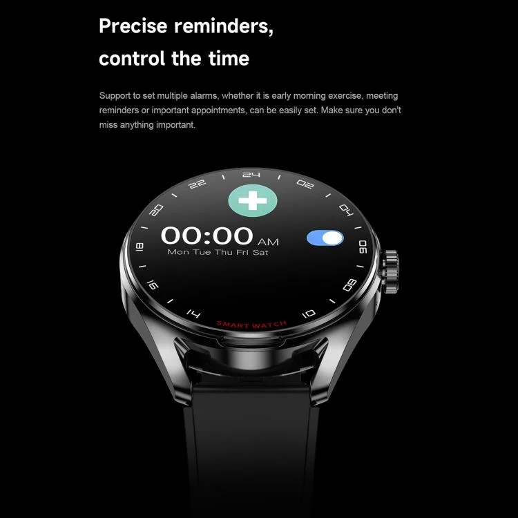 EDA0078028_B10.webp D9 1.46 inch 2 in 1 Bluetooth Earphone Smart Watch, Support Bluetooth Call / NFC / Heart Rate - Image 11