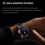 D9 1.46 inch 2 in 1 Bluetooth Earphone Smart Watch, Support Bluetooth Call / NFC / Heart Rate - Image 12