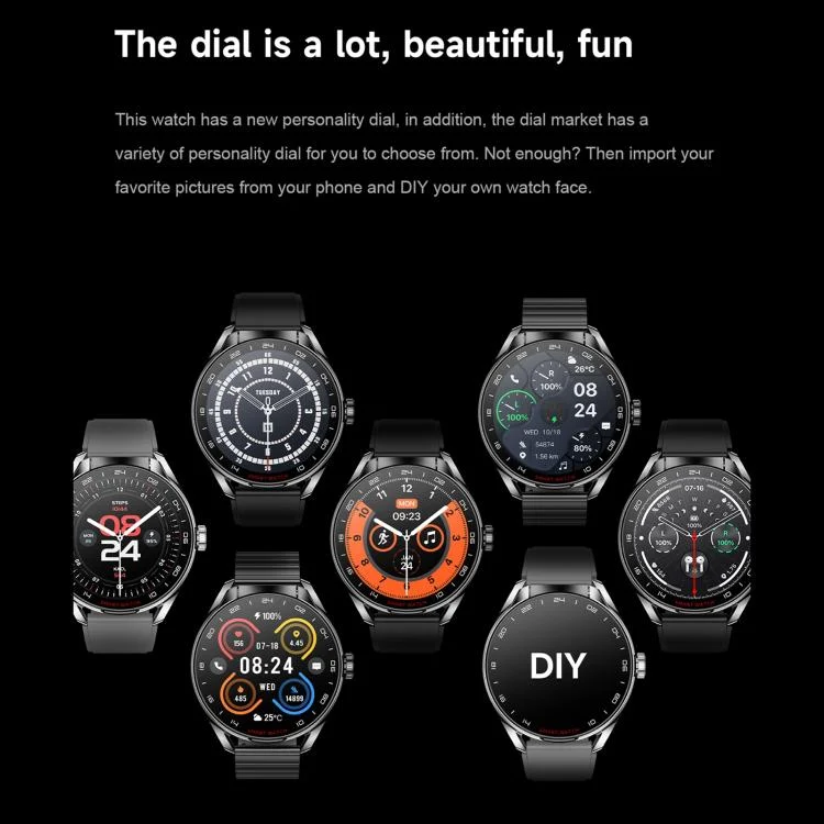 EDA0078028_B15.webp D9 1.46 inch 2 in 1 Bluetooth Earphone Smart Watch, Support Bluetooth Call / NFC / Heart Rate - Image 16