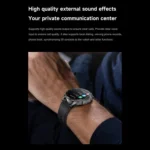 D9 1.46 inch 2 in 1 Bluetooth Earphone Smart Watch, Support Bluetooth Call / NFC / Heart Rate - Image 7