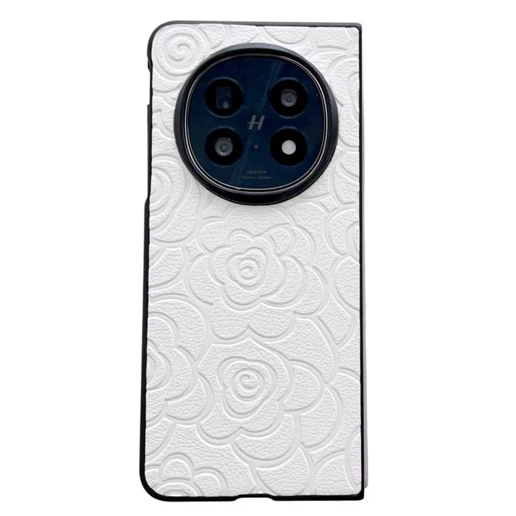 Impression Camellia Pattern Protective Phone Case, For OPPO Find N5
